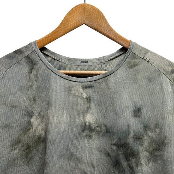 Lululemon Men's Size XL Gray Marbled Fast Free Performance Running T-Shirt euc - Picture 1 of 4